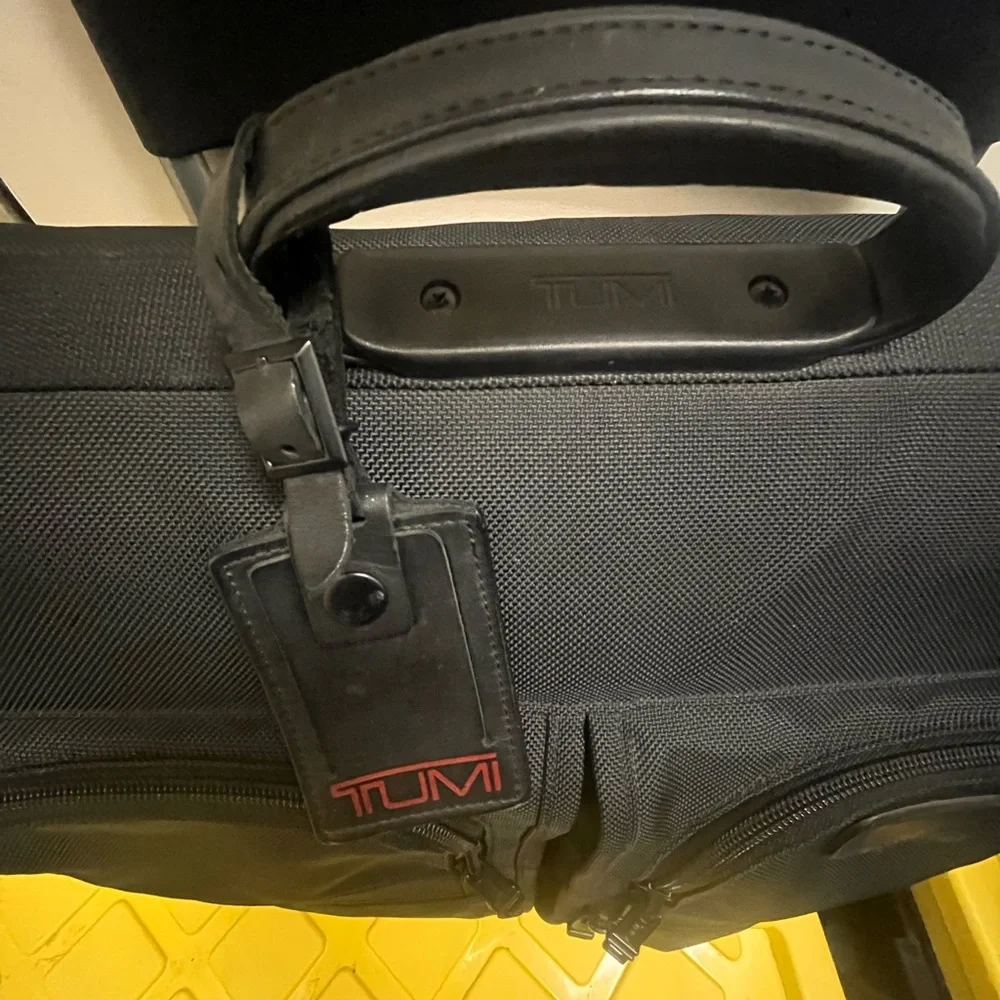 Tumi Black Garment Bag